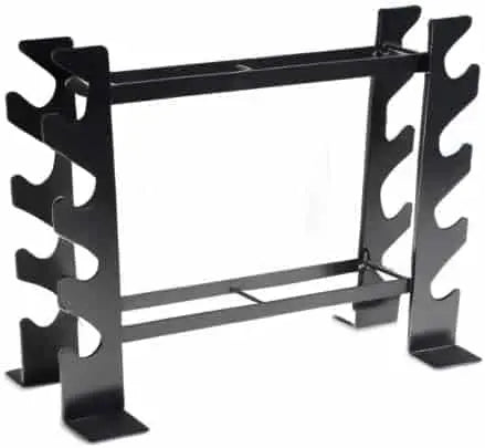 Barbell 2-Tier Dumbbell & Accessory Rack – Heavy-Duty Steel Weight Organizer (500 lb Capacity) CAP Barbell