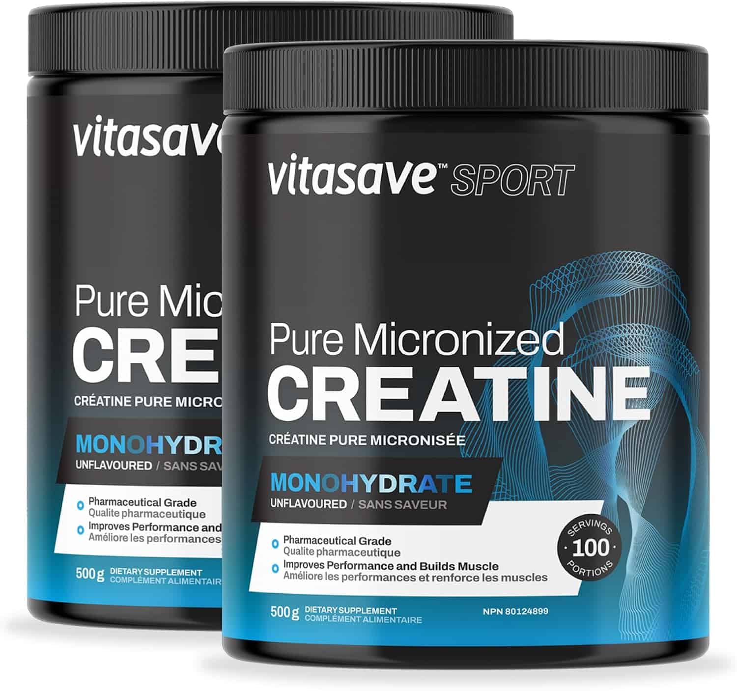 Pure Micronized Creatine Monohydrate –  Muscle Growth, Strength & Recovery Vitasave