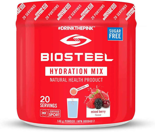 BioSteel Hydration Mix – Mixed Berry, Zero Sugar, Clean Electrolytes