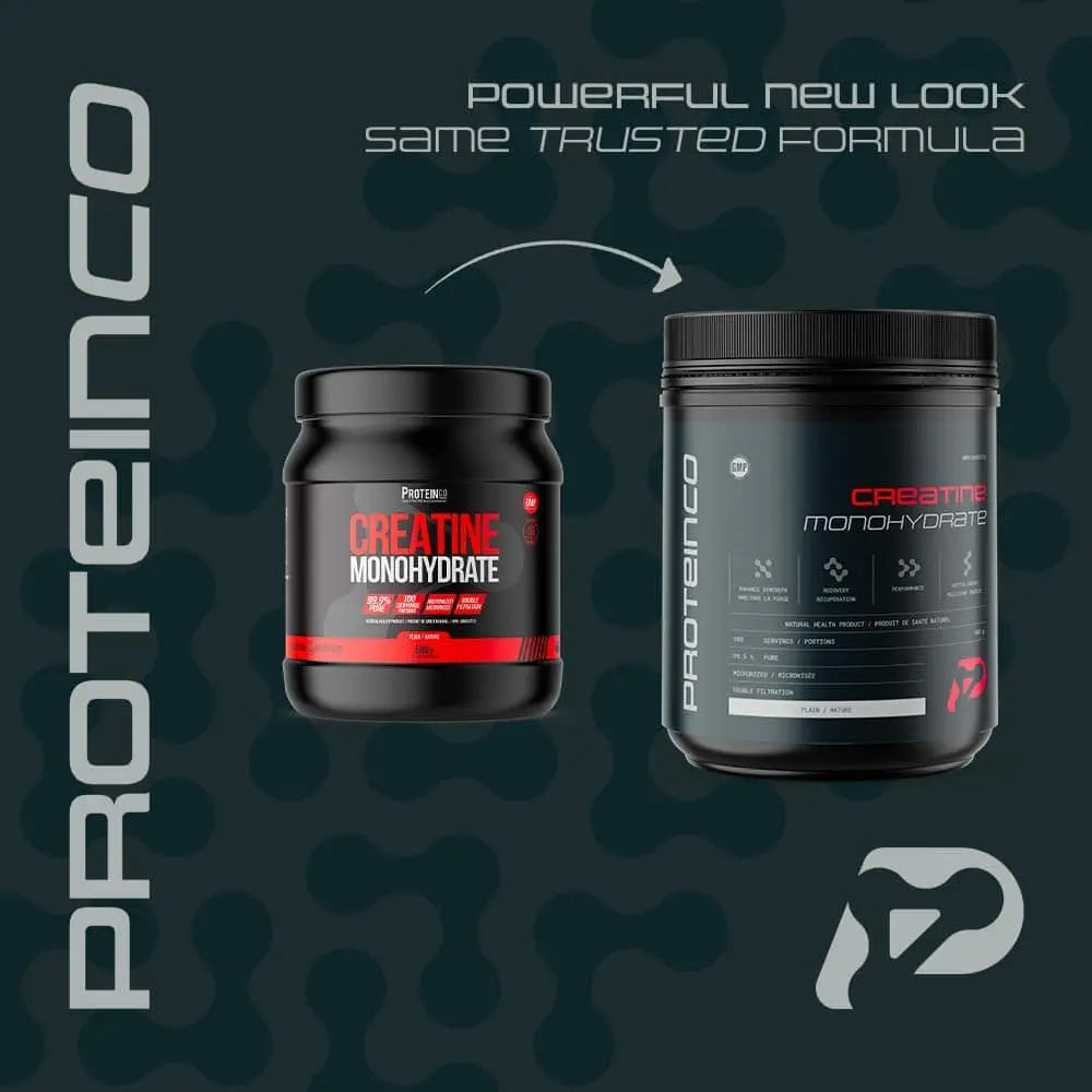 ProteinCo Creatine Monohydrate 500g – 99.9% Pure Micronized | 100 Servings | Muscle Growth & Strength | Vegan & Keto-Friendly ProteinCo