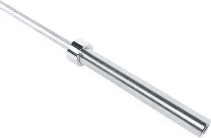 CAP Barbell Olympic 7 ft Bar – 44 lb Alloy Steel Barbell with 28mm Grip, Chrome Finish, Bronze Bushings – 500 lb Capacity, Powerlifting & Olympic Weightlifting Bar FitCore Supply