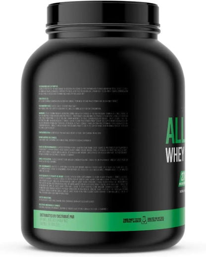 ProteinCo Grass-Fed New Zealand Whey Protein Isolate – 27g Protein – 4 Lbs – Stevia Sweetened | Lactose & Gluten Free