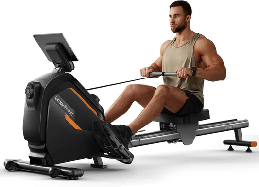 Quiet home rowing workout on UMAY magnetic rower