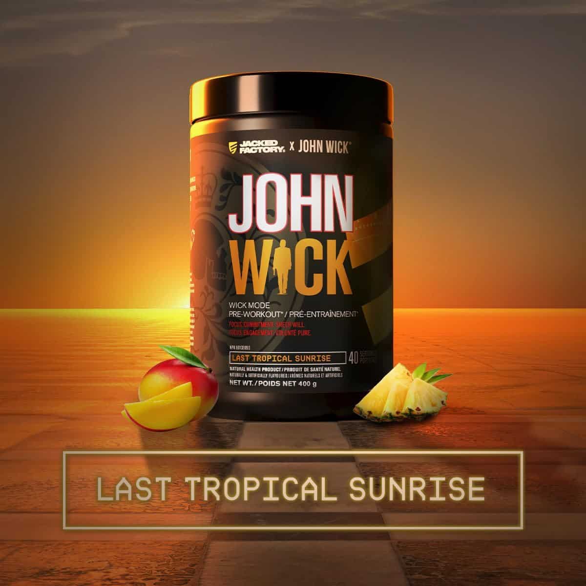 Packed Factory X John Wick – Wick Mode Pre-Workout Powder | 40 Servings Jacked Factory