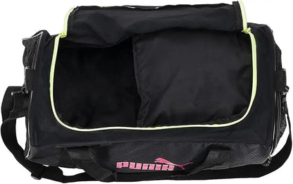 PUMA Women's Evercat Dispatch Duffel Bag – Gym, Travel & Sports Bag with Shoe Compartment & Adjustable Strap PUMA