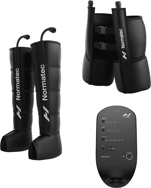 Normatec 3 Lower Body Recovery System by Hyperice – Dynamic Air Compression for Legs & Hips – Patented Pulse Massage Tech Hyperice