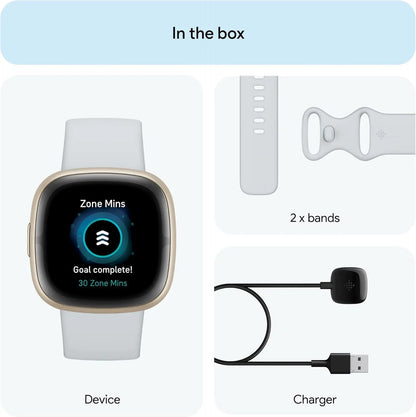 Fitbit Sense 2 Advanced Health Smartwatch with Stress Management, Sleep Tracking, ECG, SpO2, 24/7 Heart Rate & GPS - FitCore Supply
