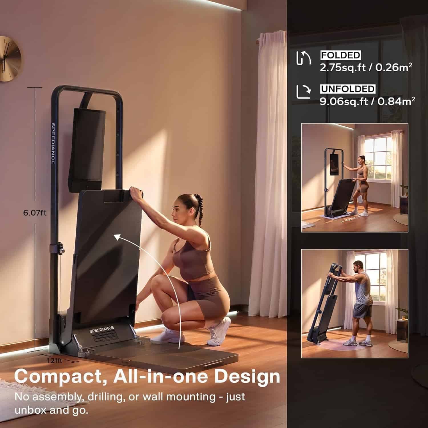 Speediance Gym Monster 2 – AI-Powered Smart Home Gym Machine | All-in-One Smith Machine, Cable System & Full-Body Workout Station with Bench & Virtual Trainer Speediance