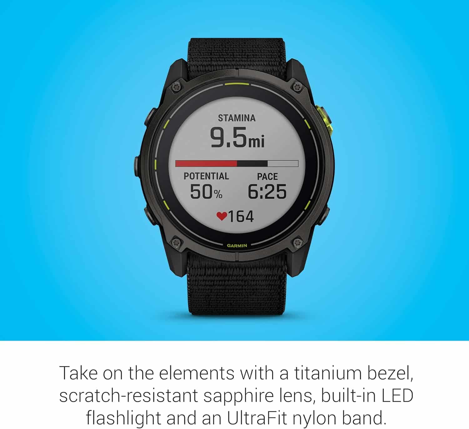 Garmin Enduro™ 3 Solar GPS Smartwatch Garmin