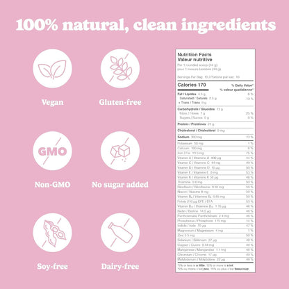 🌿 Good Protein Vegan Plant-Based Protein Powder – 100% Natural All-in-One Shake Good Protein