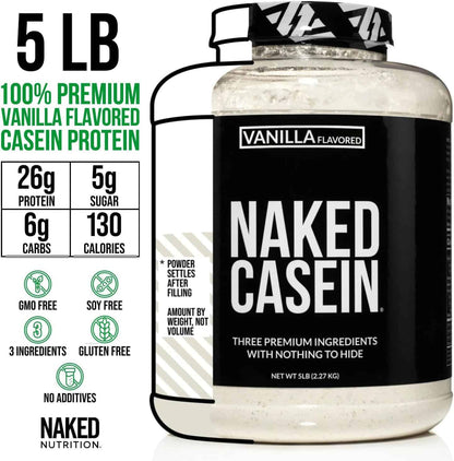 NAKED Micellar Casein Protein Powder Vanilla