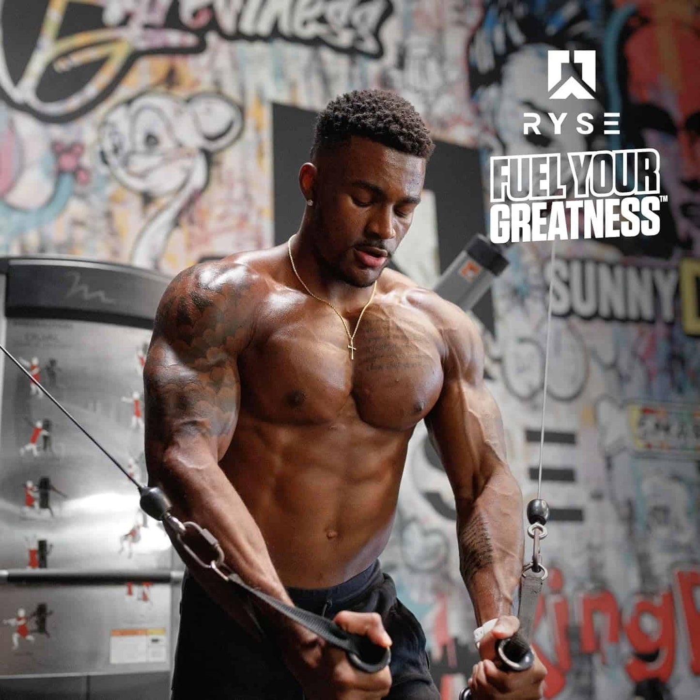 RYSE Element Series BCAA Focus | Tropical Punch | 333g | 5g BCAAs + Natural Caffeine + Cognizin® for Energy, Focus & Recovery