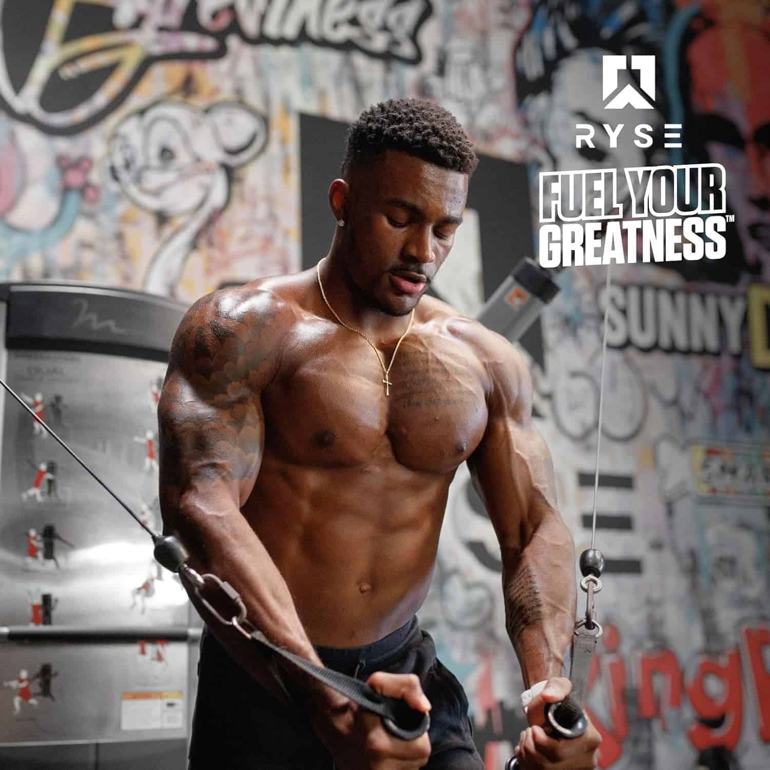 RYSE Element Series BCAA Focus | Tropical Punch | 333g | 5g BCAAs + Natural Caffeine + Cognizin® for Energy, Focus & Recovery