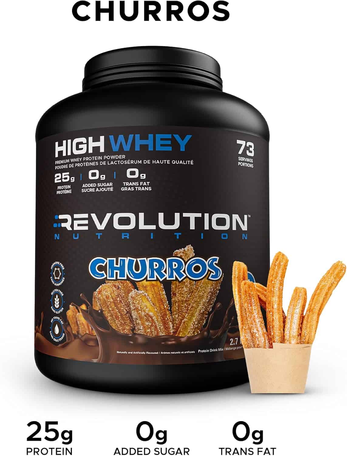 Revolution High Whey Protein – 6LB | 25g Isolate Blend Revolution Nutrition
