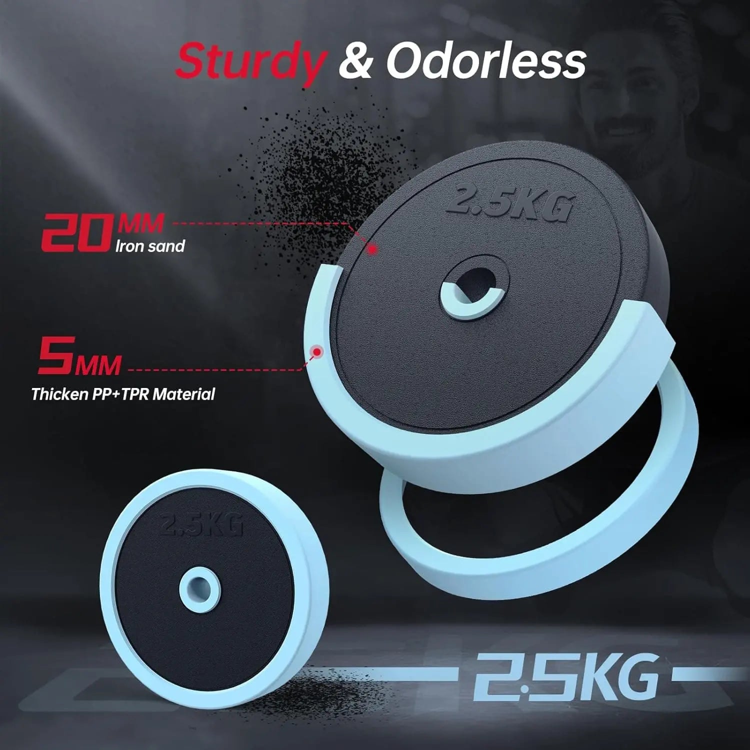 PASYOU 4-in-1 Adjustable Dumbbell Set | Converts to Barbell, Kettlebell & Push-Up Stand PASYOU