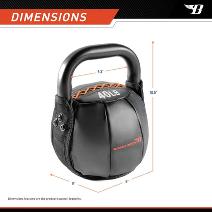 Bionic Body Soft Kettlebell with Handle Bionic Body