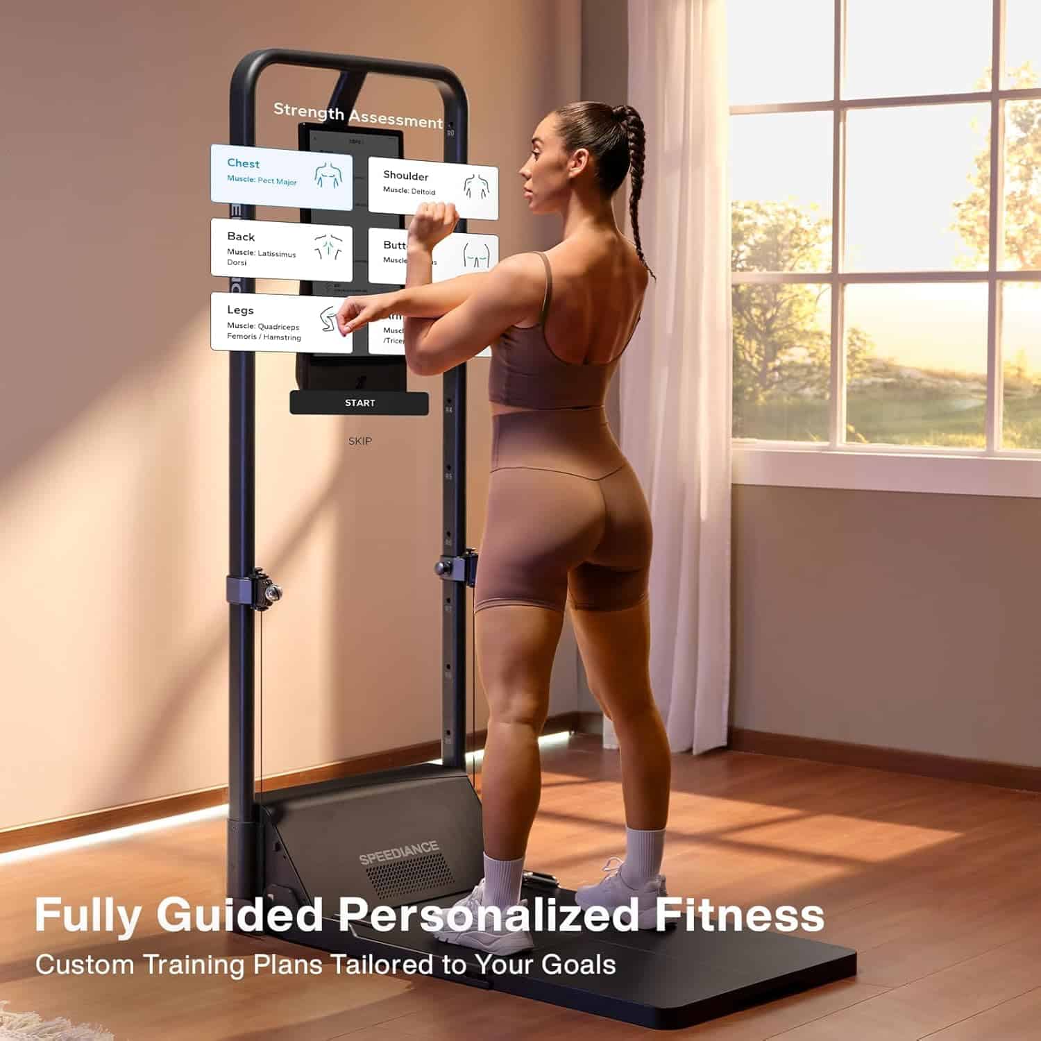 Speediance Gym Monster 2 – AI-Powered Smart Home Gym Machine | All-in-One Smith Machine, Cable System & Full-Body Workout Station with Bench & Virtual Trainer Speediance