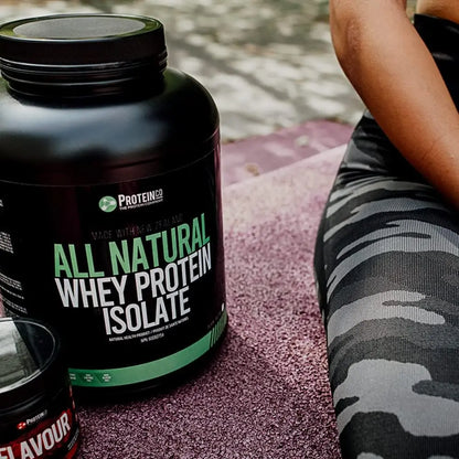 ProteinCo Grass-Fed New Zealand Whey Protein Isolate – 27g Protein – 4 Lbs – Stevia Sweetened | Lactose & Gluten Free
