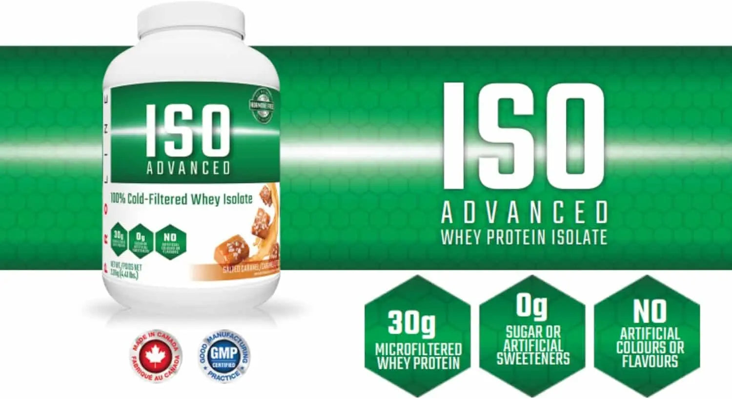 Proline Iso Advanced Whey Protein Isolate – Natural, Sugar-Free