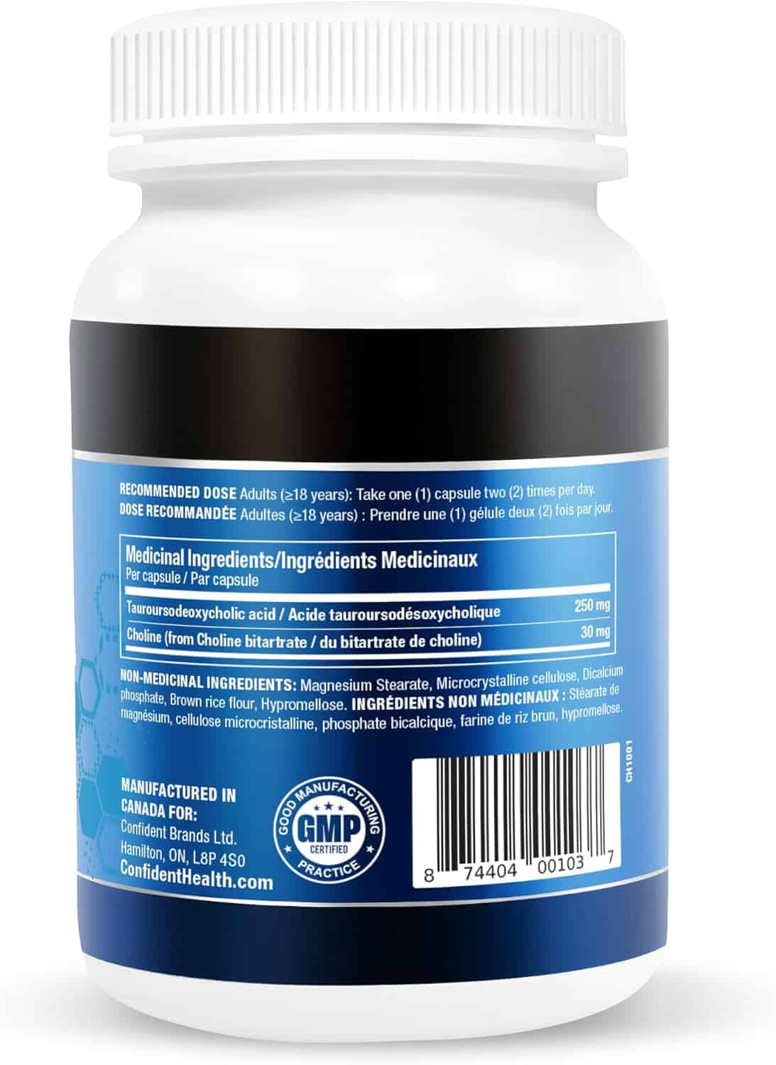 TUDCA Liver Support Supplement – 1000mg Advanced Detox & Gallbladder Cleanse (60 Capsules)
