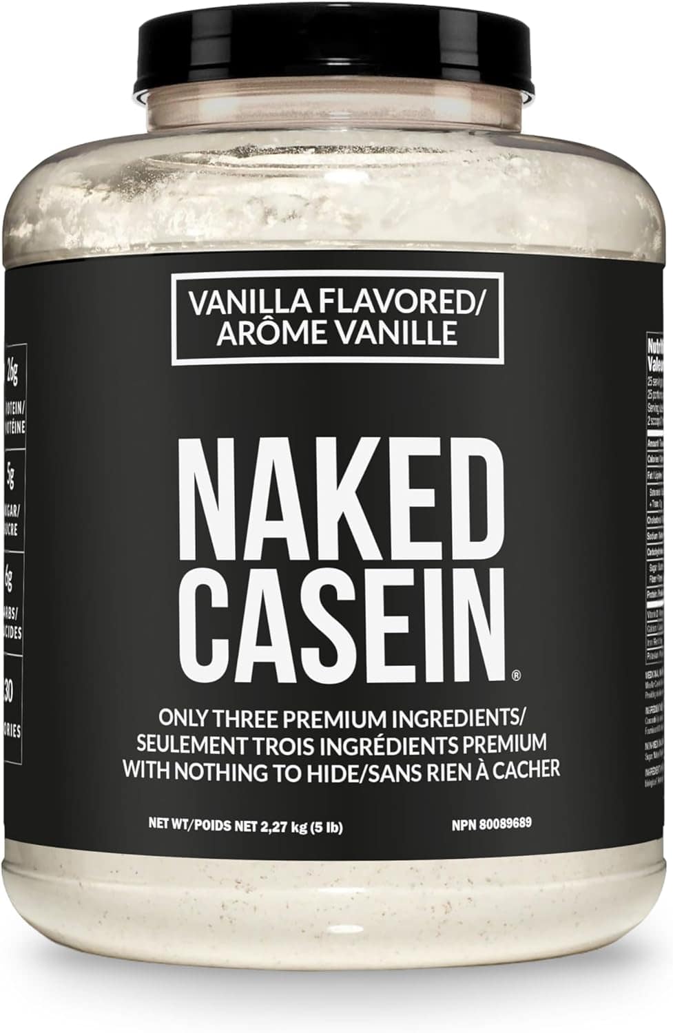 NAKED Micellar Casein Protein Powder Vanilla