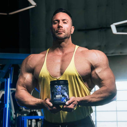 RYSE Godzilla Pre-Workout – Noel Deyzel Edition | 400mg Caffeine, Massive Pumps, Laser Focus, 40 Servings (Blue Raspberry or Passion Pineapple) RYSE Up