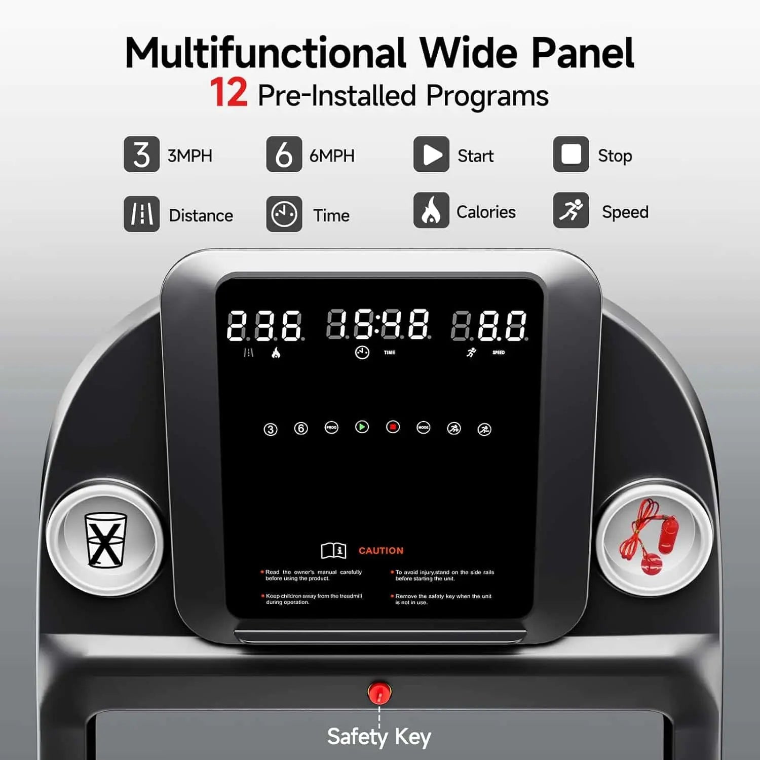 RHYTHM FUN Folding Walking Pad Treadmill – 8.0 MPH, 8% Incline, App Connected, Compact & Quiet for Home RHYTHM FUN