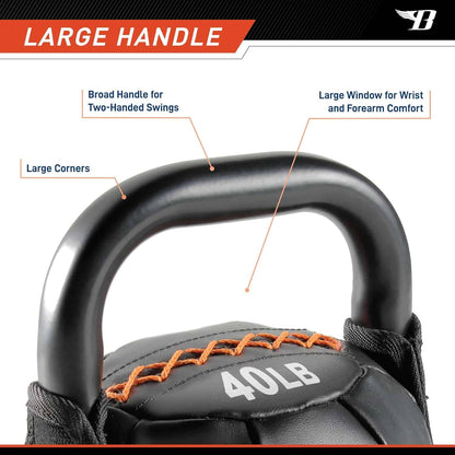 Bionic Body Soft Kettlebell with Handle Bionic Body