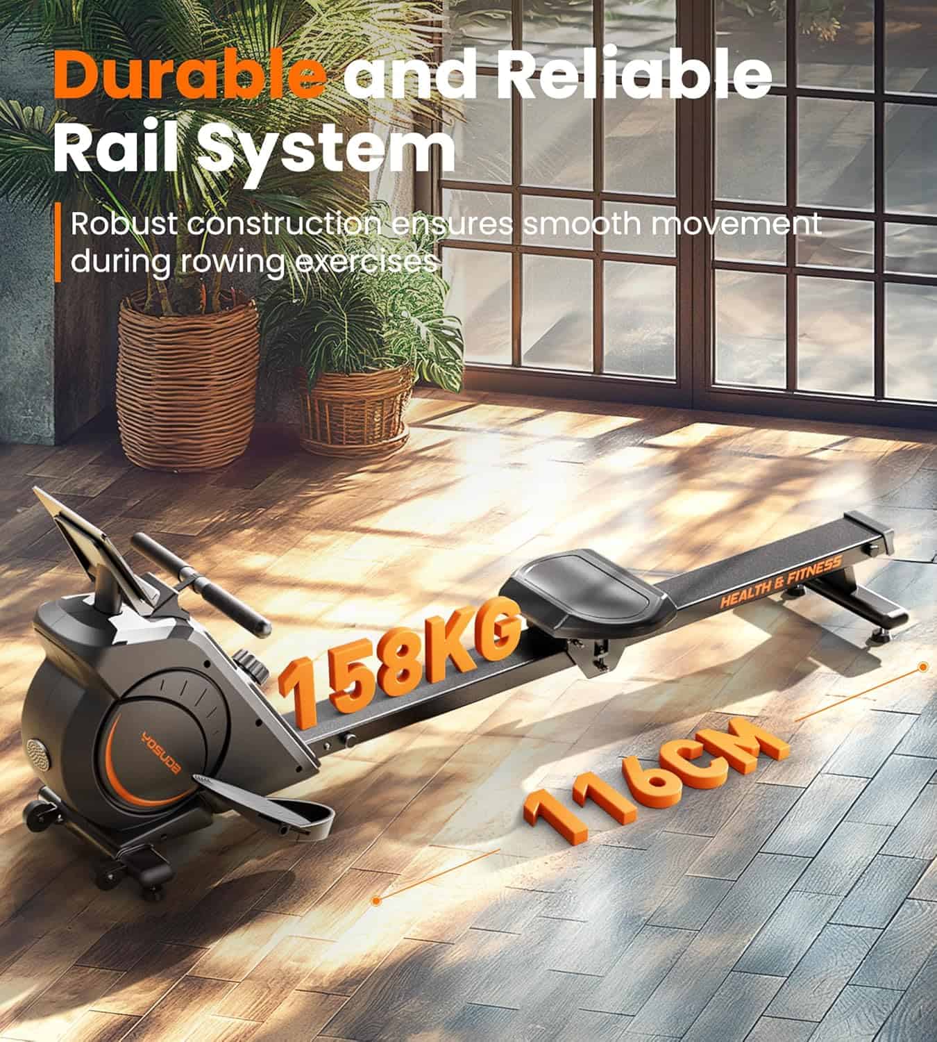 YOSUDA Magnetic Rowing Machine