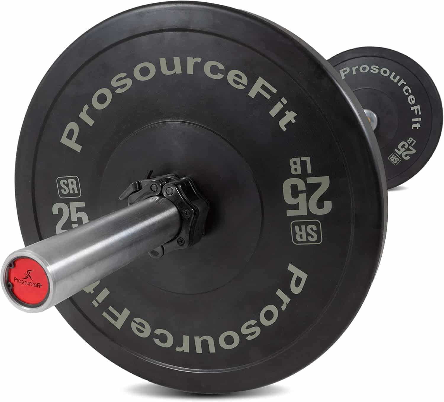 ProsourceFit Olympic Barbell Clamp Collars – Quick Release 2-Inch Barbell Clips (Pair) for Powerlifting, Weightlifting & Strength Training ProsourceFit