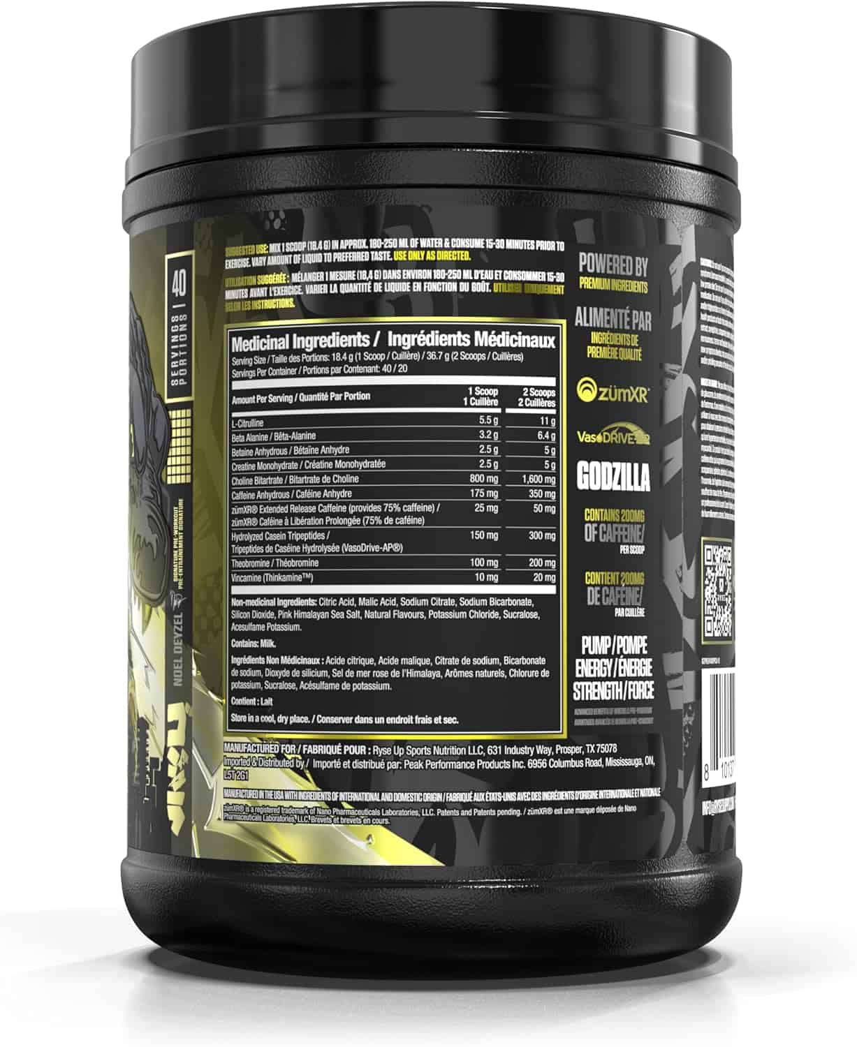 Signature Series Pre-Workout | Blackberry Lemonade & Passion Pineapple | 400mg Caffeine | 11g L-Citrulline | Energy, Pump & Focus | 40 Servings Generic