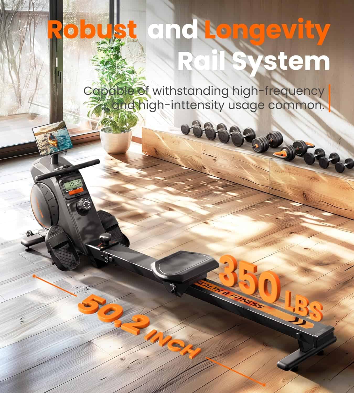 YOSUDA Magnetic Rowing Machine