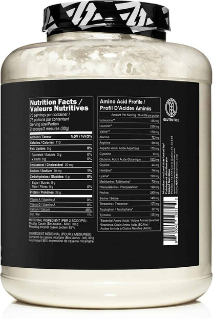 🥛 Naked Casein – 100% Micellar Casein Protein from US Farms NAKED