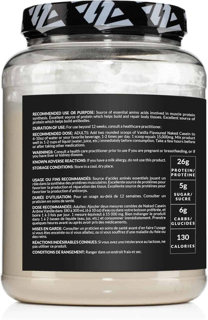 NAKED Micellar Casein Protein Powder Vanilla