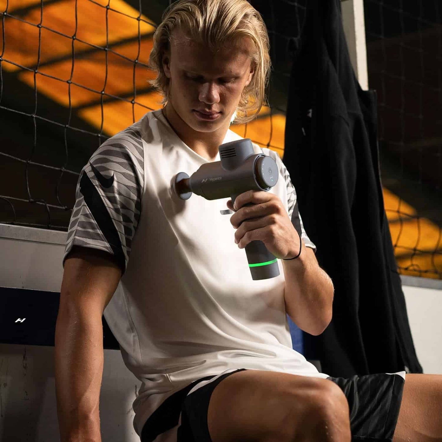 Hyperice Hypervolt 2 – Quiet Glide Percussion Massage Gun | 3 Speeds, 5 Head Attachments, Bluetooth App Integration FitCore Supply