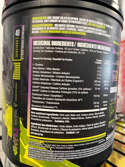 Signature Series Pre-Workout | Blackberry Lemonade & Passion Pineapple | 400mg Caffeine | 11g L-Citrulline | Energy, Pump & Focus | 40 Servings Generic