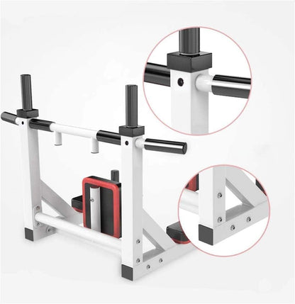 Wall Mounted Pull Up Bar & Dip Station – Heavy Duty 800 lbs Capacity HAKENO