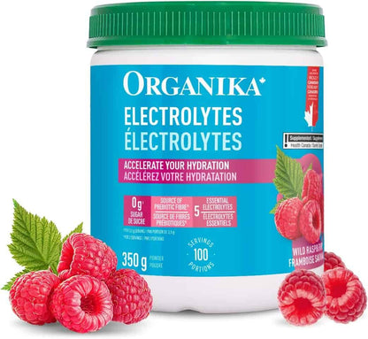 Organika Canadian Zero Sugar Electrolytes – 100 Servings Organika