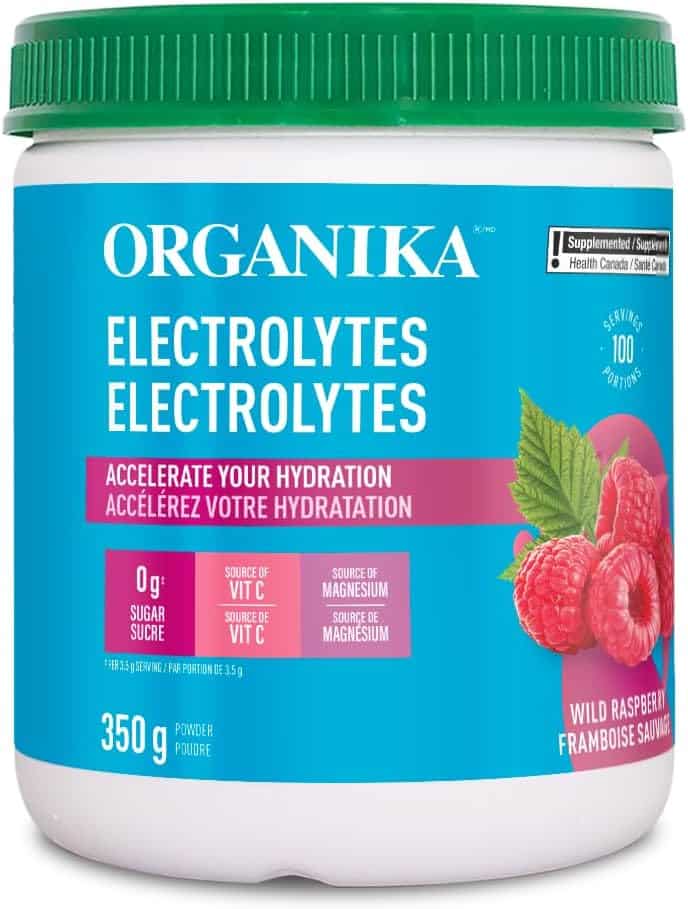 Organika Canadian Zero Sugar Electrolytes – 100 Servings Organika