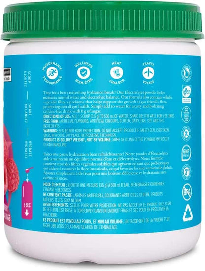 Organika Canadian Zero Sugar Electrolytes – 100 Servings Organika