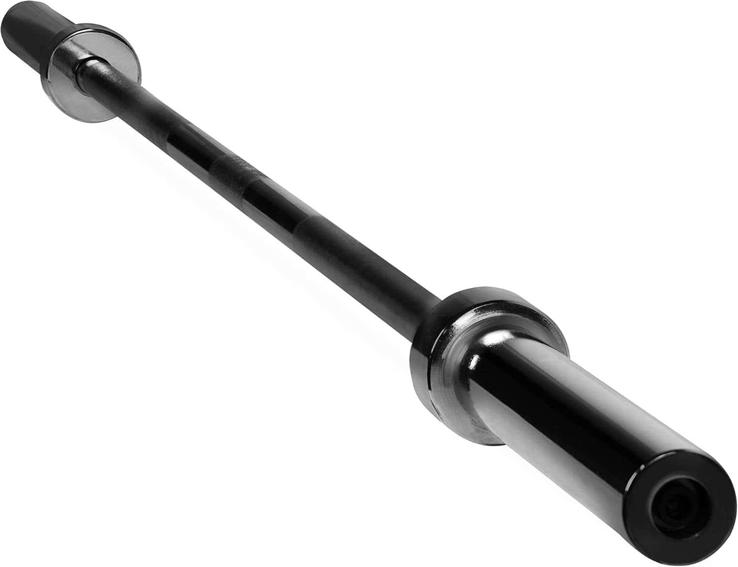 CAP Barbell 6 ft Olympic 2-Inch Solid Barbell | Black CAP Barbell