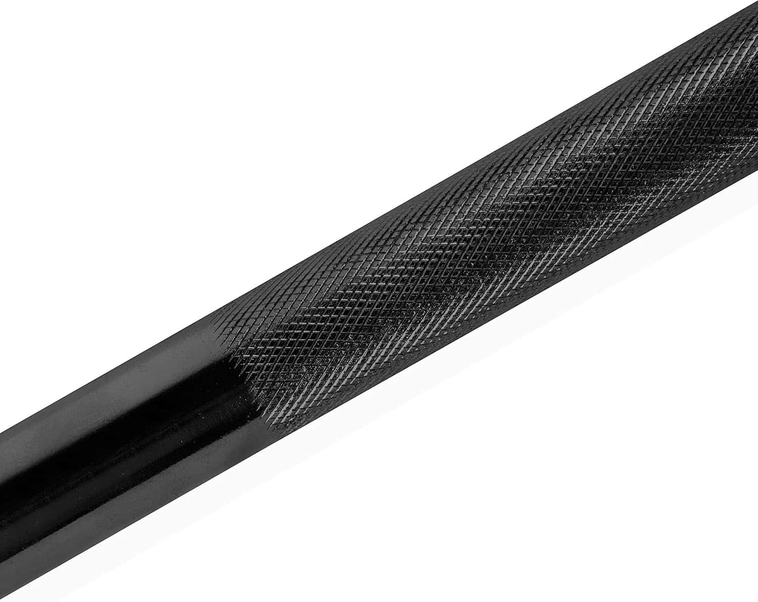 CAP Barbell 6 ft Olympic 2-Inch Solid Barbell | Black CAP Barbell