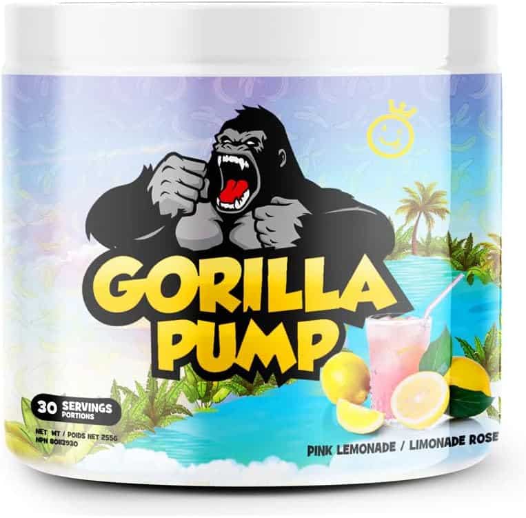 🦍 Yummy Sports Gorilla Pump – Non-Stim Pre-Workout (Pink Lemonade) Yummy Sports