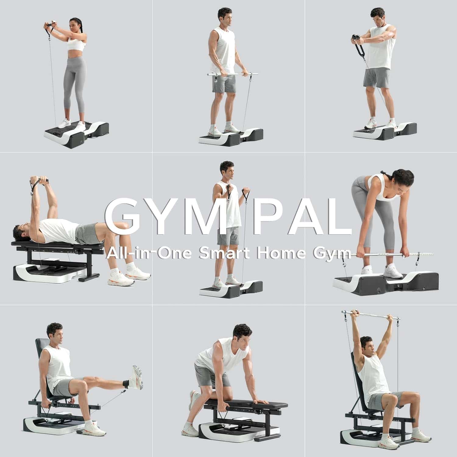 Speediance Gym Pal Pro – All-in-One Smart Home Gym System | Portable Cable Machine, Smith Rack & Full-Body AI Training with Dual Motors & 220lb Resistance Speediance
