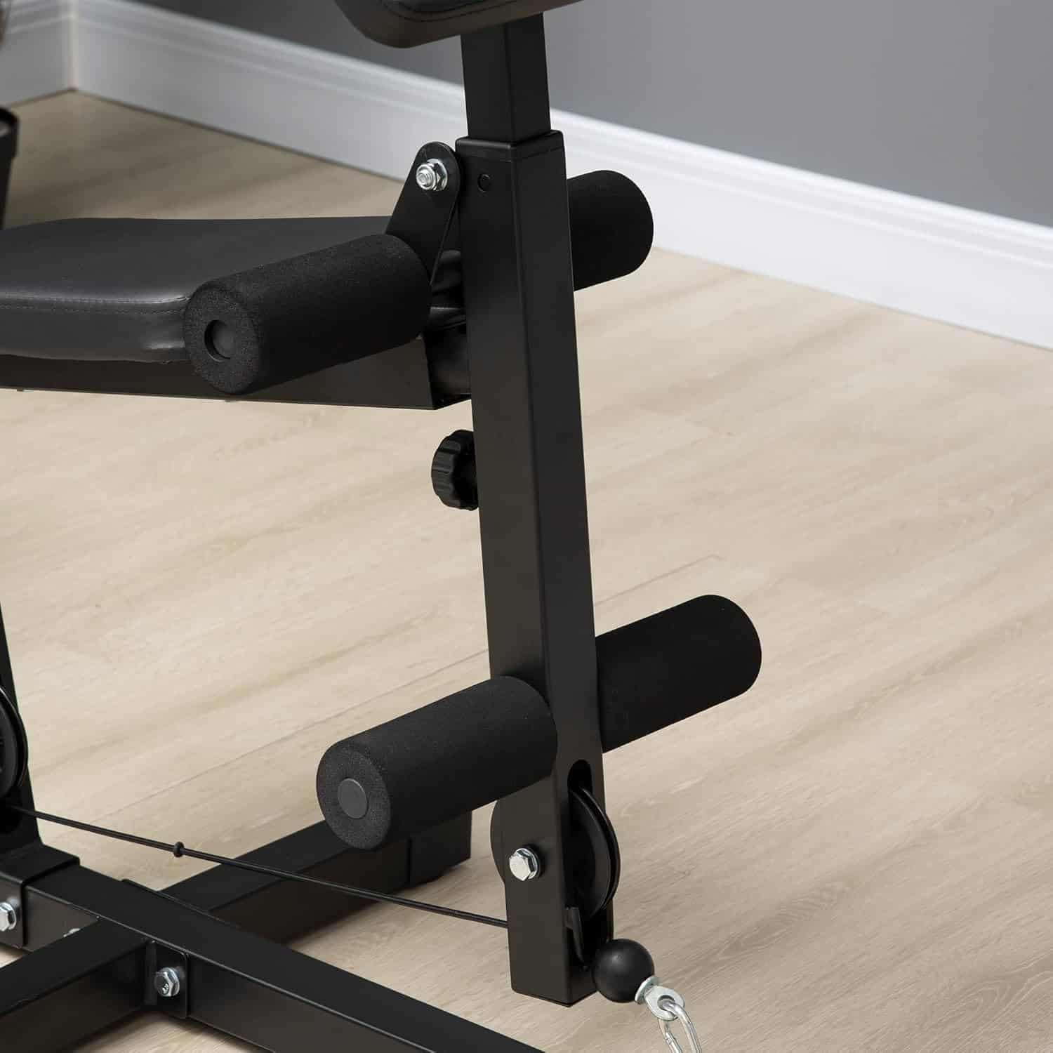 Home Gym Equipment – Multifunctional Strength Training Machine with 143 lbs Weight Stack, Full Body Workout Station for Chest, Arms, Back & Legs FitCore Supply