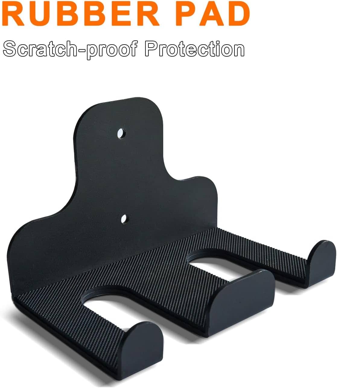 Fitarc Wall Mounted Barbell Holder – 2-Hook Barbell Hanger Rack for Olympic Bars Fitarc