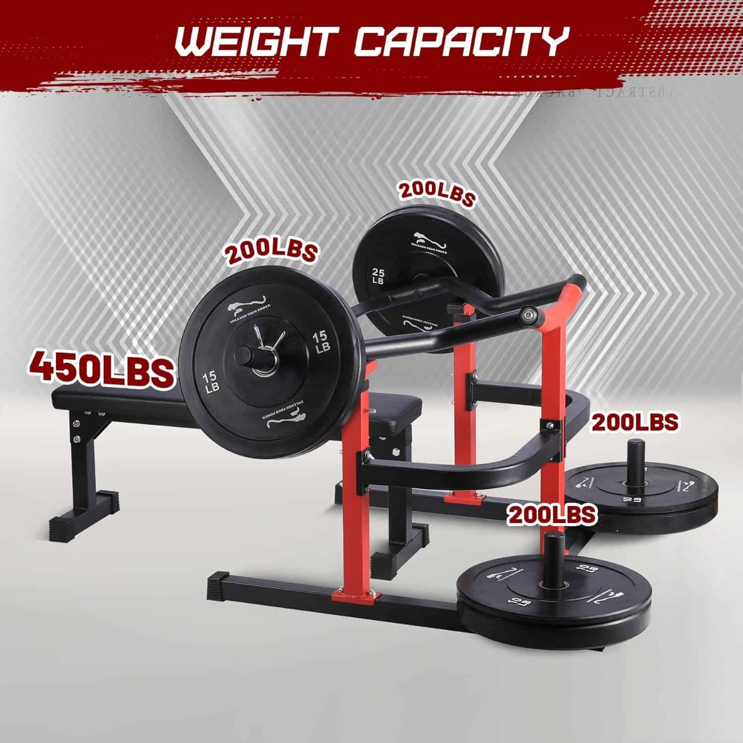 Chest Press Machine with Independent Converging Arms – Multifunctional Adjustable Bench Press Machine for Home Gym ActiveTrail
