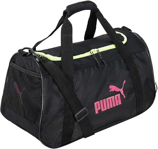 PUMA Women's Evercat Dispatch Duffel Bag – Gym, Travel & Sports Bag with Shoe Compartment & Adjustable Strap PUMA