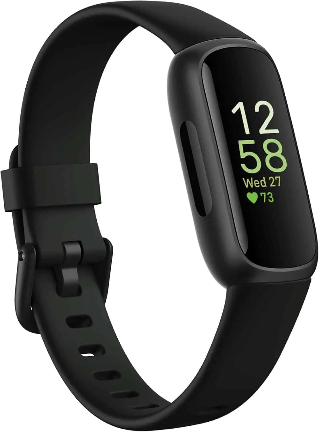 Google Fitbit Inspire 3 Health & Fitness Tracker – Stress Management, Heart Rate, Sleep & Activity Monitoring – Midnight Zen/Black (S & L Bands Included) Fitbit