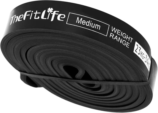 TheFitLife Resistance Pull Up Bands – 4-Level Pull-Up Assist & Workout Loop Bands with Carry Bag TheFitLife